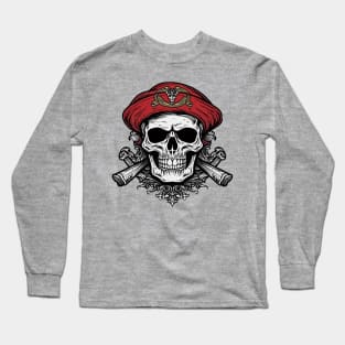 Pirate skull Long Sleeve T-Shirt